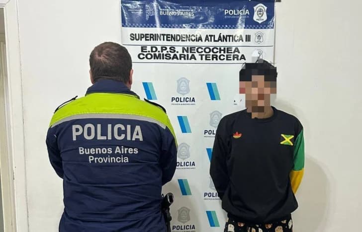 Allanamiento en Necochea: cuatro detenidos y recuperación de vehículos robados