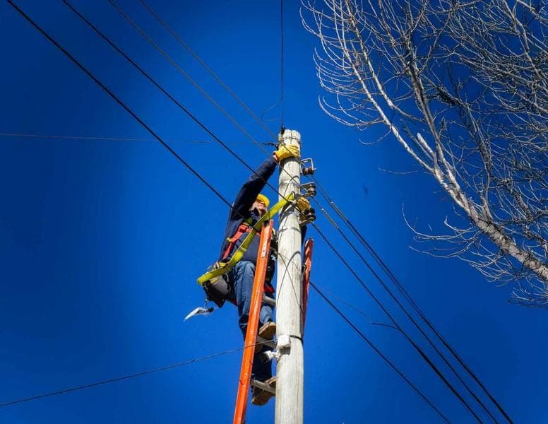 Corte programado de energía eléctrica en un sector del barrio parque