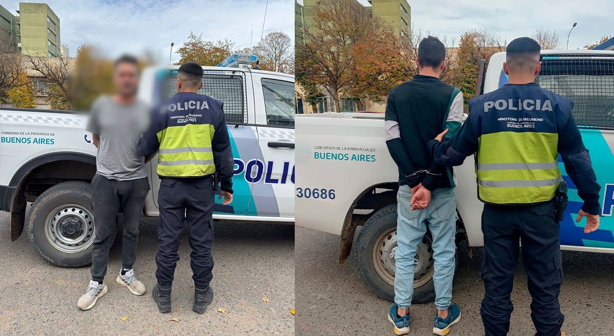 Aprehenden a dos hombres tras una violenta pelea con cuchillos