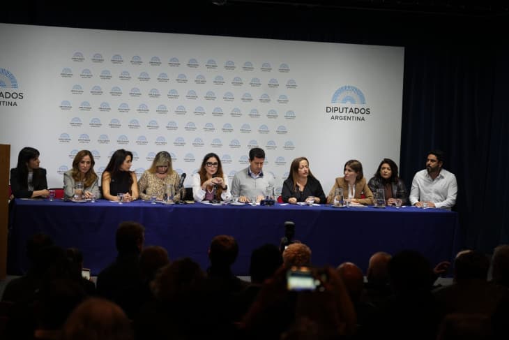 Jimena López participó en el Congreso de un reclamo para defender la Zona Fría