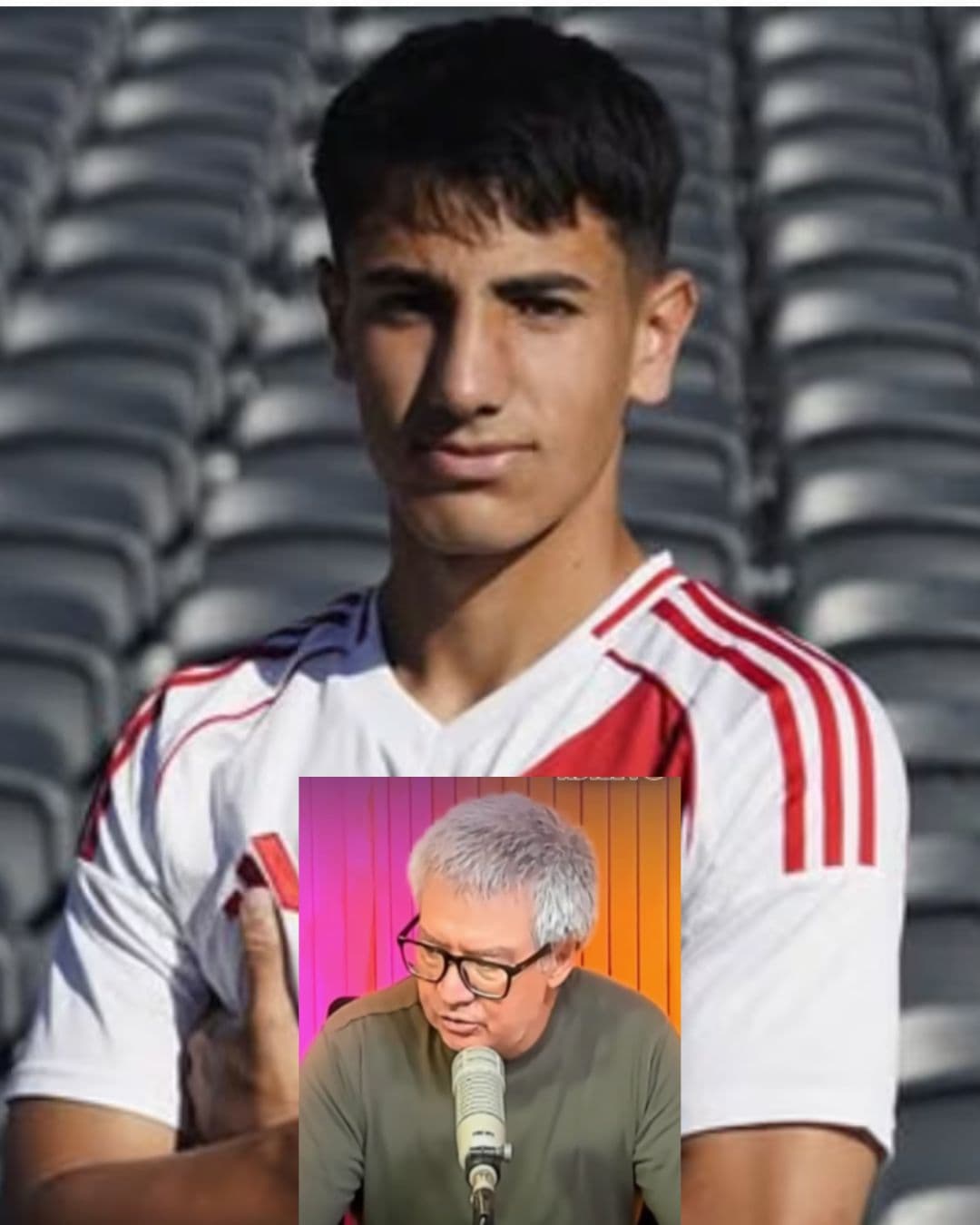 No lo conoce pero Rivero aprovecha el salto a la fama del joven jugador de River Lucas Silva