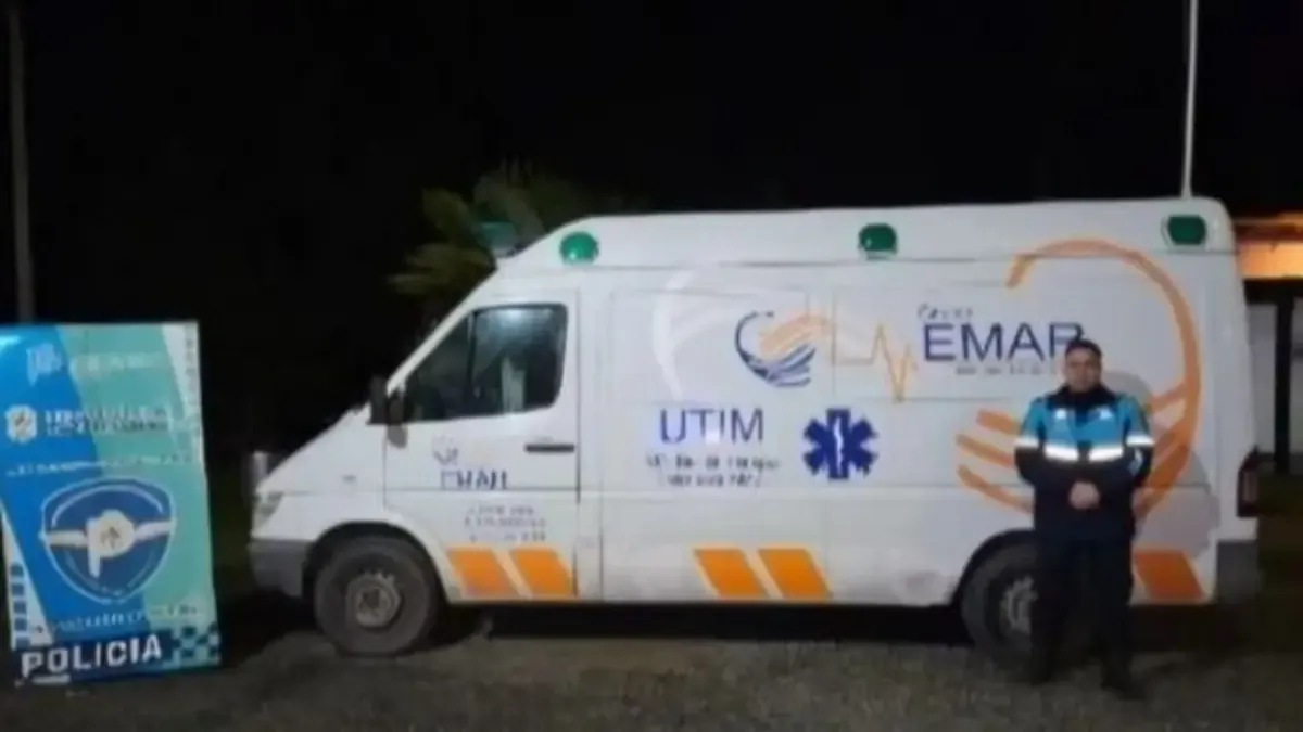Denunció el robo de una ambulancia en la Ruta 56, las cámaras contradijeron su versión y terminó preso
