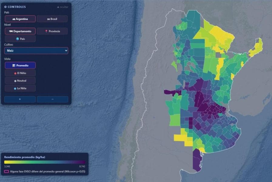 AgroEnso: la nueva plataforma digital para predecir el impacto de El Niño en el agro