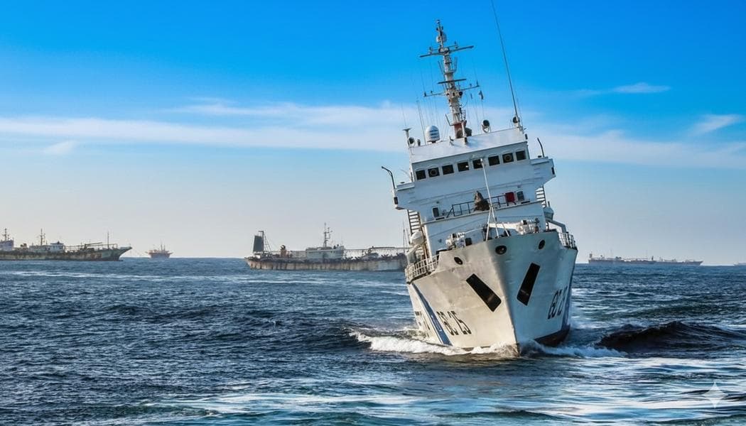 Prefectura autoriza el ingreso a cientos de buques extranjeros por el temporal en el Atlántico Sur